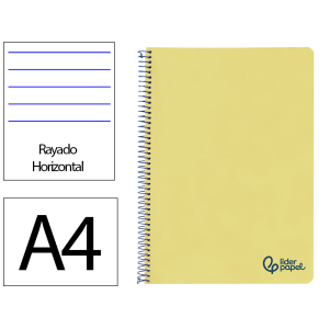 Cuaderno espiral liderpapel...