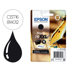 Ink-jet epson negro 16xxl workforce 2660dwf