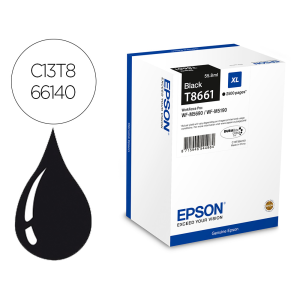 Ink-jet epson t8661 negro xl wf-m5190dw/m5690dwf
