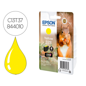 Ink-jet epson singlepack amarillo 378 claria photo hd ink