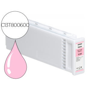 Ink-jet epson singlepack vivid light magenta t800600 ultrachrome pro 700ml