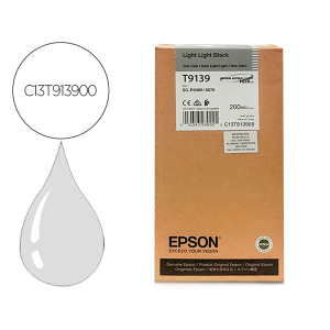 Ink-jet epson t9139 light light negro ink 200ml