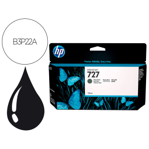 Ink-jet hp designjet t920/t1500 n 727 negro mate alta/1000 paginas