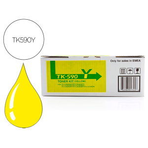 Toner kyocera -mita amarillo tk590y