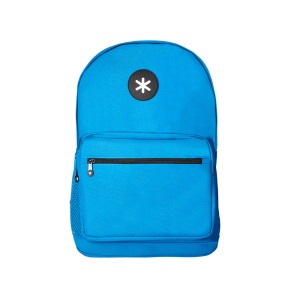 Mochila antartik con asa y bolsillo frontal con cremallera color azul 320x140x430 mm