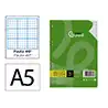 Recambio liderpapel din a5 100 hojas 75gr rayado nº 46 6 taladros