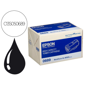 Ink-jet epson s050689 al-m300dn negro 10000 paginas