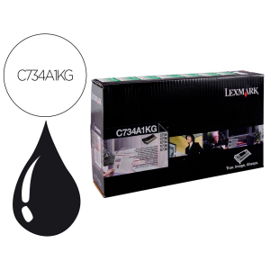 Toner laser lexmark c734 6000 paginas