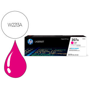 Toner hp 207a hp laserjet pro m255dw / m255nw / m282nw / m283fdn magenta 1250 paginas