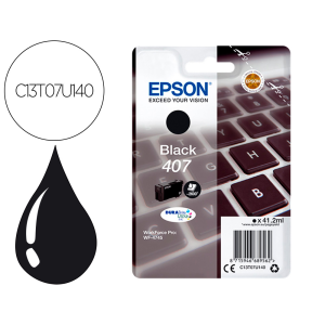 Ink-jet epson 407l clavier wf-4745 series negro 2900 paginas