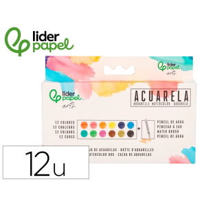 Acuarela liderpapel 12...