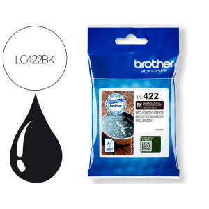 Ink-jet brother lc-422bk negro mfc-j5340dw / mfc-j5740dw / mfc-j6540dw / mfc-j6940dw 550 paginas