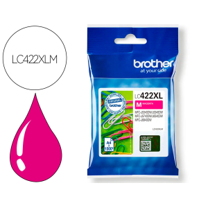 Ink-jet brother lc-422xlm magenta mfc-j5340dw / mfc-j5740dw / mfc-j6540dw / mfc-j6940dw 1500 paginas