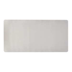 Alfombrilla para raton q-connect xxl similcuero gris base antideslizante 800x400x2 mm