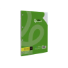 Recambio liderpapel din a4 100 hojas 75 gr cuadro 3 mm con margen 4 taladros