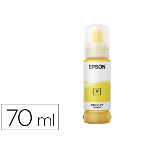 Tinta epson t114 eco tank et-8500 / 8550 amarillo botella 70 ml