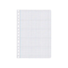 Recambio liderpapel a4 100 hojas 75gr cuadro 4mm con margen 16 taladros