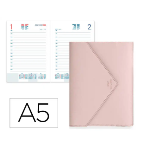 Agenda encuadernada...