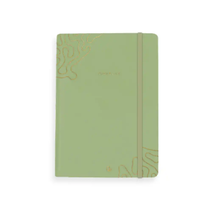 Agenda encuadernada liderpapel efira a5 2026 dia pagina verde papel 70 gr fsc