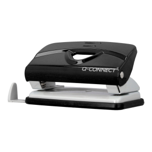 Taladrador q-connect kf14214 negro abertura 1 mm capacidad 10 hojas