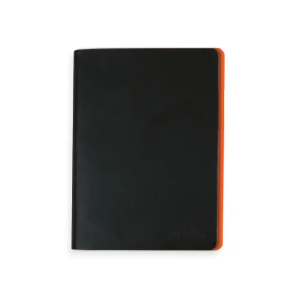 Agenda encuadernada liderpapel sifnos a5 2026 naranja papel 70 gr fsc