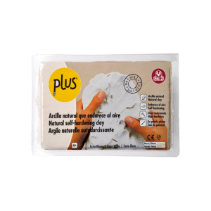 Pasta de modelar sio-2 plus extra color blanco paquete de 1 kg
