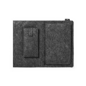 Funda para portatil durable multibag 16,4/' effect color antracita 320x420x50 mm
