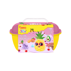 Juego jovi play&fun plastilina cofre sweet