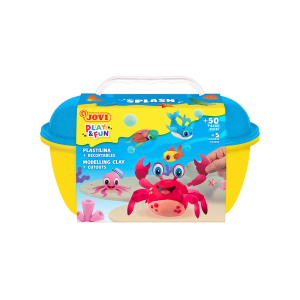Juego jovi play&fun plastilina cofre splash