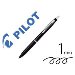 Boligrafo pilot acro 1000 tinta gel retractil punta 1 mm negro