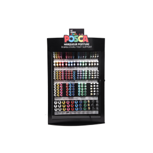 Expositor de suelo rotulador uni posca marcador de pintura 281 unidades colores surtidos