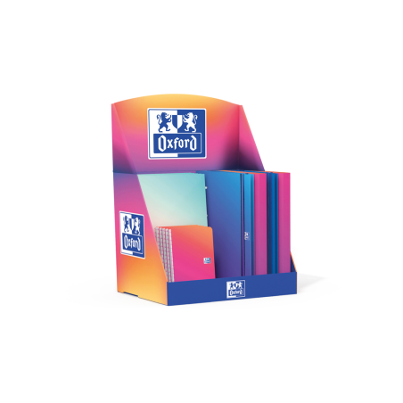 Expositor sobremesa oxford rts gradient ebook a4 / ebook a5 /ebinder a4 14 unidades surtidas