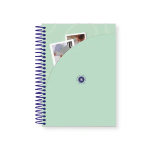 Agenda espiral antartik here and now a5+ 2026 día página morado papel 80g fsc