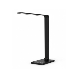 Lampara de escritorio q-connect vega led 10w 400 lm tactil 5 niveles de color brillo regulable color negro