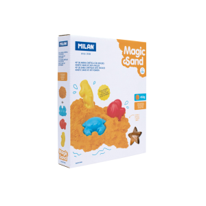 Juego milan magic sand arena cinetica con tres moldes