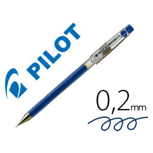 Boligrafo pilot punta aguja g-tec-c4 azul