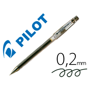 Boligrafo pilot punta aguja g-tec-c4 negro