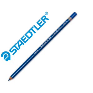 Lapices staedtler lumocolor omnichrom azul unidad