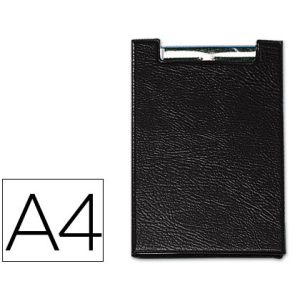 Carpeta saro plastico con pinza din a4 color negro
