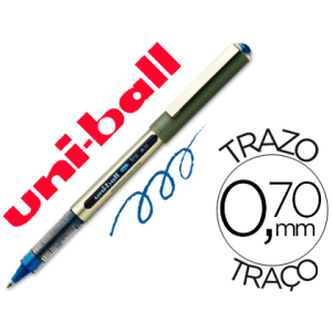 Rotulador uni-ball roller ub-157e azul 0,7 mm unidad