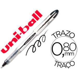 Rotulador uni-ball roller ub-200 vision negro 0,8 mm -unidad