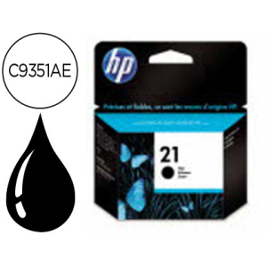 Ink-jet hp n.21 negro -5ml- dj 3920/3940/d2360/f380 psc 1410