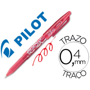 Boligrafo pilot frixion borrable rojo