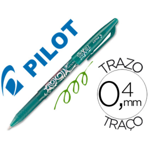 Boligrafo pilot frixion borrable verde