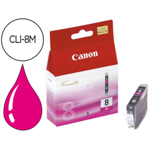 Ink-jet canon ip3300 4200 4300 5200 5200r 5300 6600d 6700d, mp500 530 600 800 810, ix4000 ix5000,pro 9000-magenta cli-8
