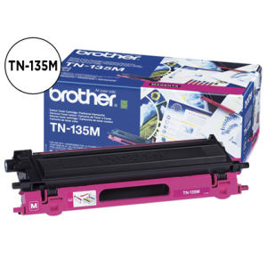 Toner brother tn135m hl-4040cn/4050cdn/4070cdw dcp-9040/9045 mfc-9440/9840 magenta -4.000@5%-