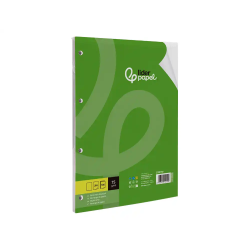 Recambio liderpapel a4 100 hojas 75gr liso sin margen 4 taladros