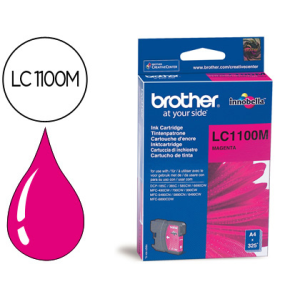 Ink-jet brother lc-1100m magenta 325 pag
