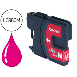 Ink-jet brother lc-980m dcp-145/dcp-165/mfc-250/mfc- 290 magenta