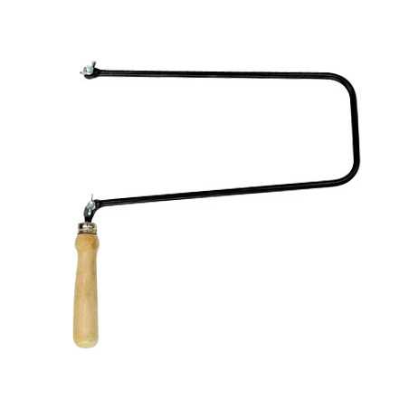 Arco de segueta grande 130x270 mm de calado mango de madera